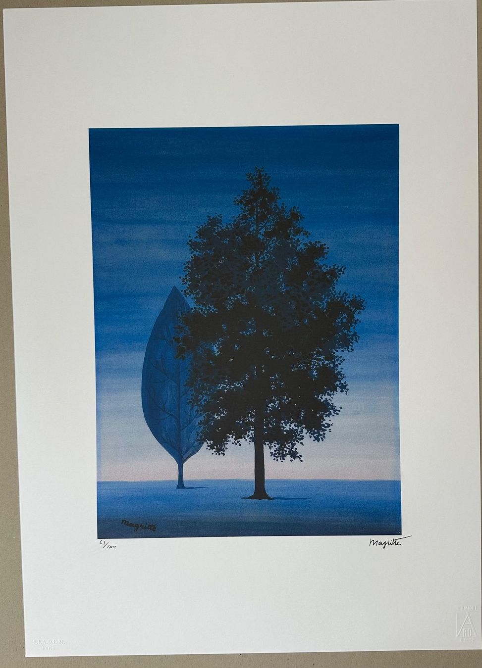 Foto & Immagini: Magritte: La Clairvoyance 63/100 – Nuovo (secondo la descrizione) da Meilen venduto da Smgdesign