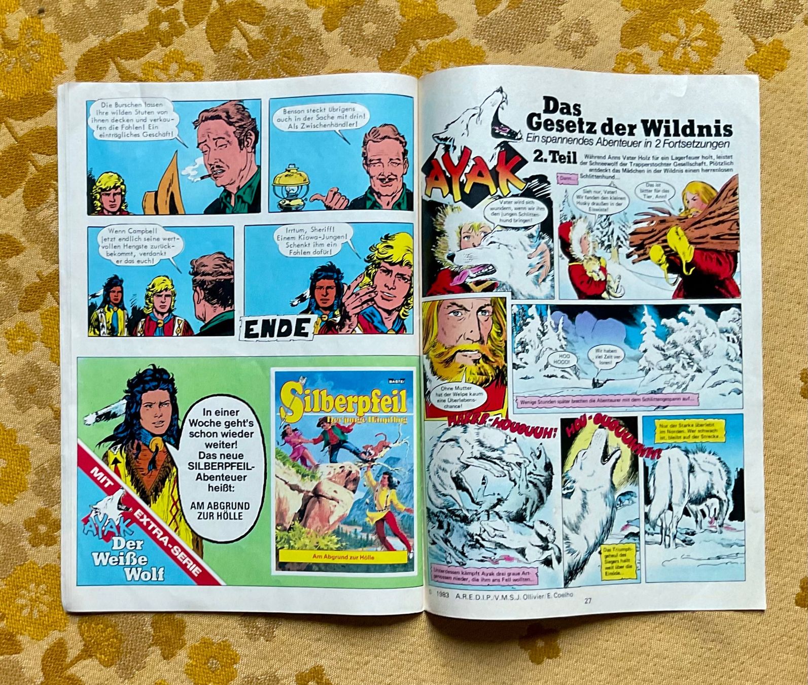 Comics: Silberpfeil Heft Nr 599 von 1983 ? – Gebraucht aus Endingen von nathan05 7