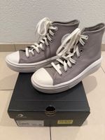 Converse All Star High Top Sneakers – Grau/Weiss – Grösse 37