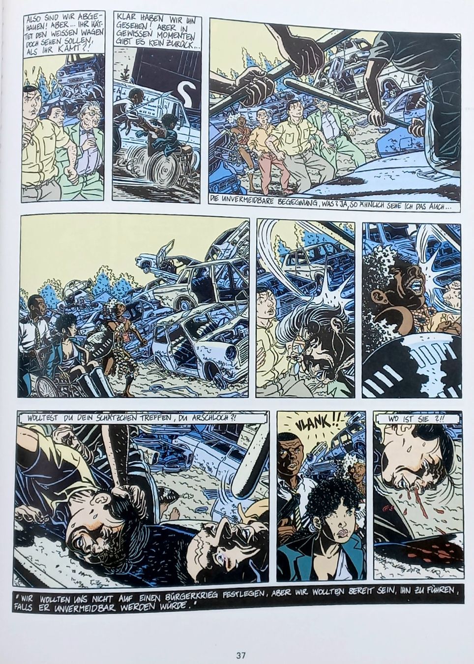 Comics: Comic - Zoulou Blues - deutsch - gebunden – Gebraucht aus Niederuzwil von lubimaja 5