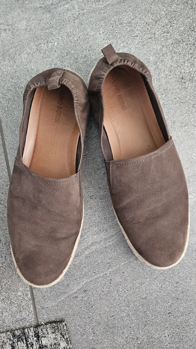 Scarpe da uomo: Espadrilles Gino Rossi Gr. 44/45 – Usato da Bellach venduto da IndianerJoe