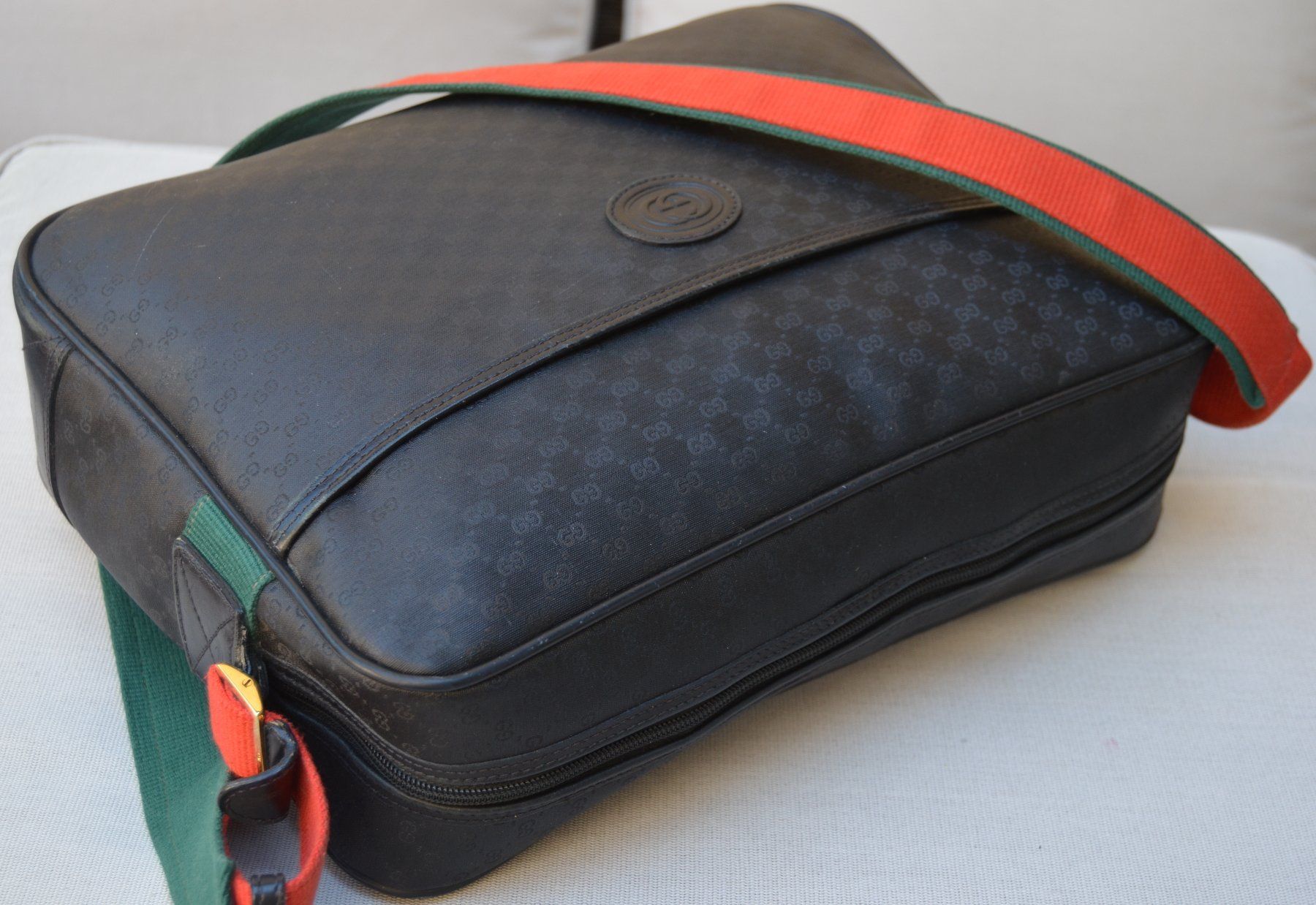 Gucci Borse: Gucci Supreme Web Messenger / Tasche / sac – Usato da Collonges venduto da Auganien 7
