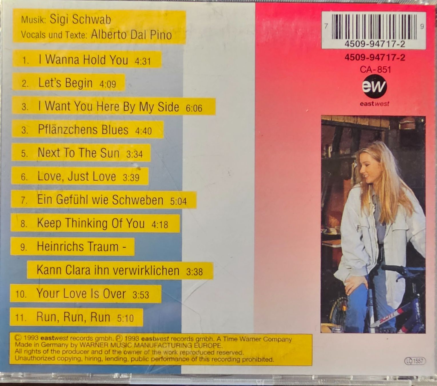 CD: Sigi Schwab – Clara – Usato da Wahlen b. Laufen venduto da Cg10 1
