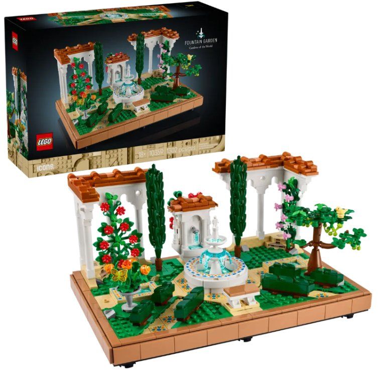 Lego Kit di costruzioni: LEGO® 10359 Springbrunnengarten – Nuovo e nell'imballaggio originale da Binningen venduto da VELIS_Spielwaren