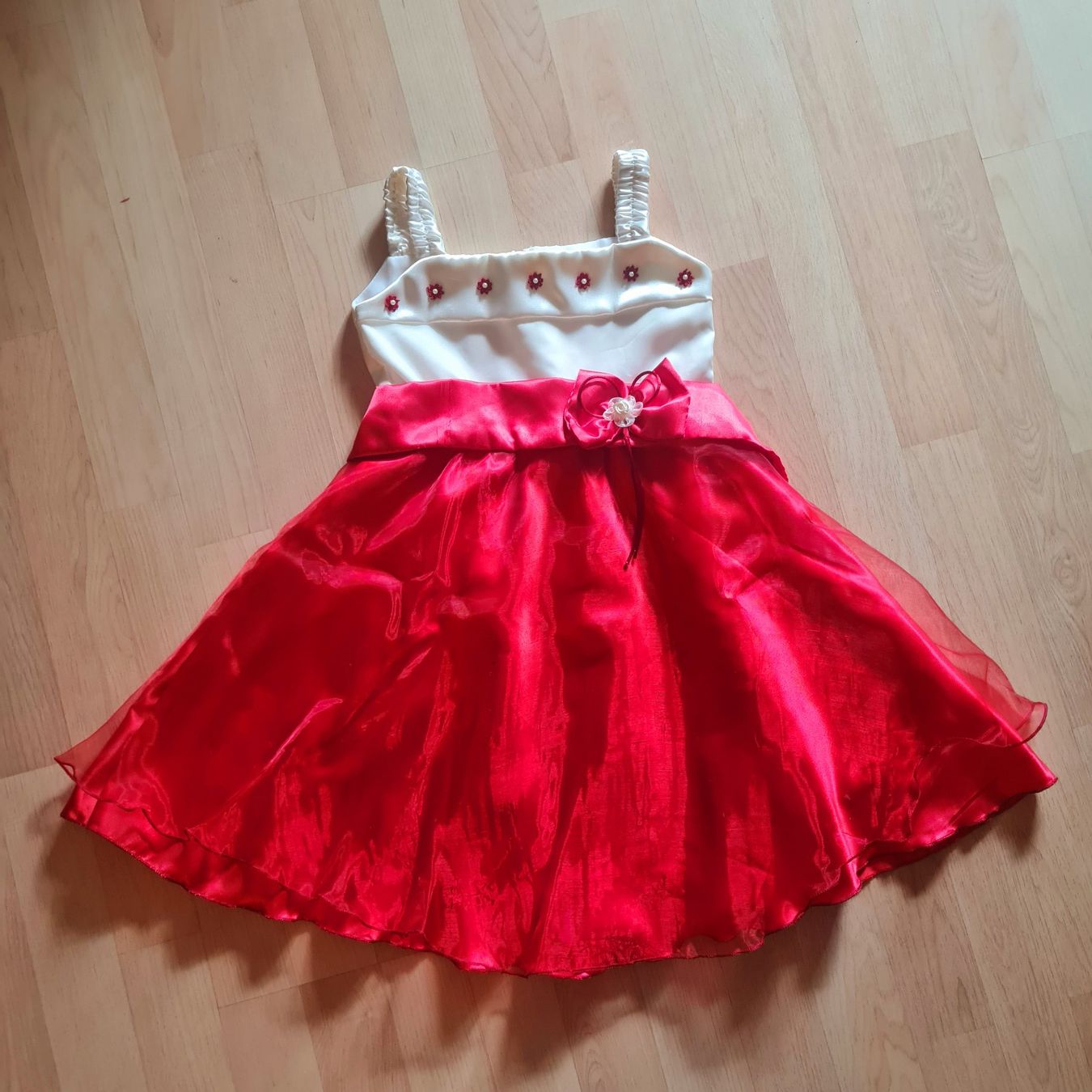 Vestiti & Gonne: Handgemachtes elegantes Kleid Grösse 104 Mädchen – Usato da Lyss venduto da waldfee10 1