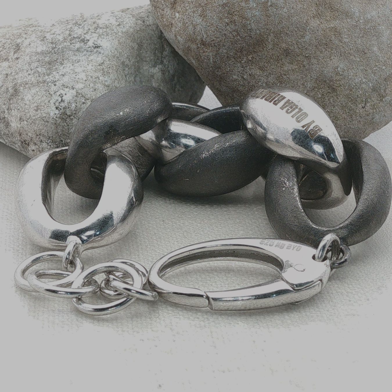 Olga Ribler Bracciali & Braccialetti: Sterling Silber 925 Statement Armband – Nuovo (secondo la descrizione) da Luzern venduto da Schmuckoutlet 1