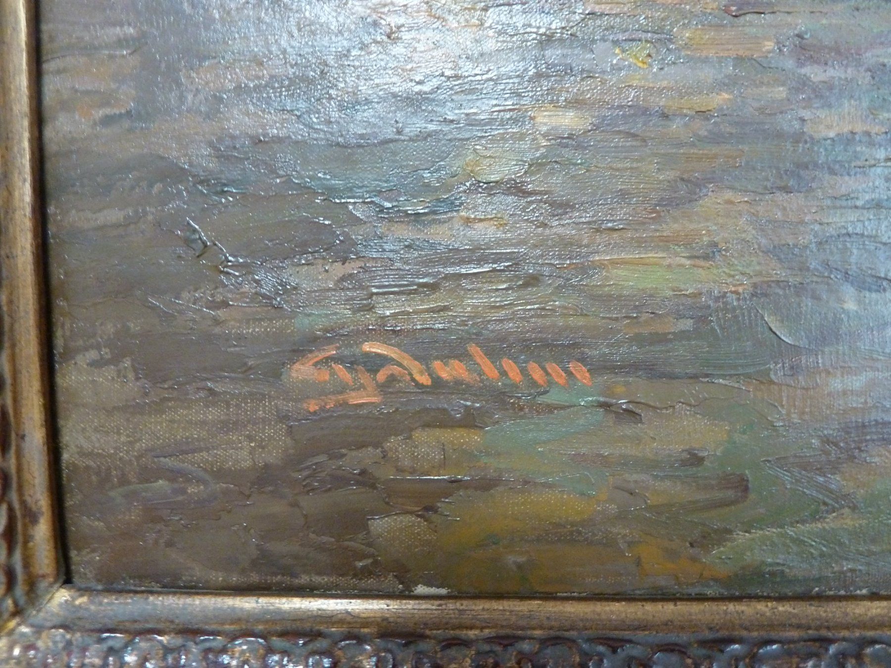Dipinti: Gracht Amsterdam Signiert – Usato da Bure venduto da 1319 3