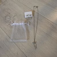 Luamaya Collier mit Schleife und Ohrstecker neu