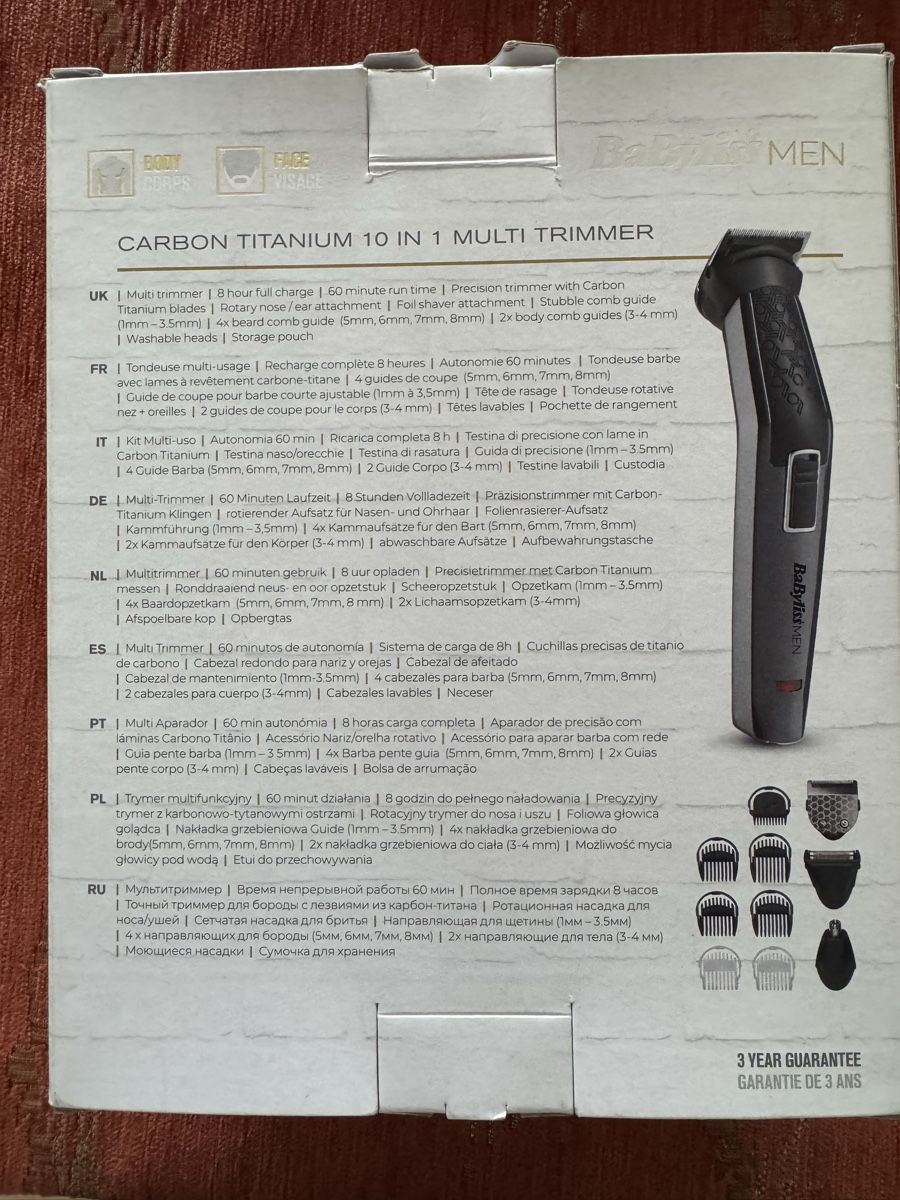 BaByliss Taglio: Hair trim  – Nuovo e nell'imballaggio originale da Davos-Platz venduto da carkiko 1