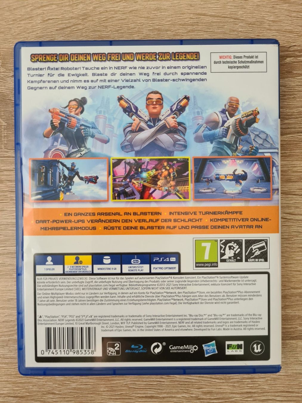 Giochi: Nerf Legends (Multilanguage) - PS4 – Usato da Carouge GE venduto da Gasco 1
