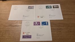 1951 3 Brief  FDC Pro Patria 
