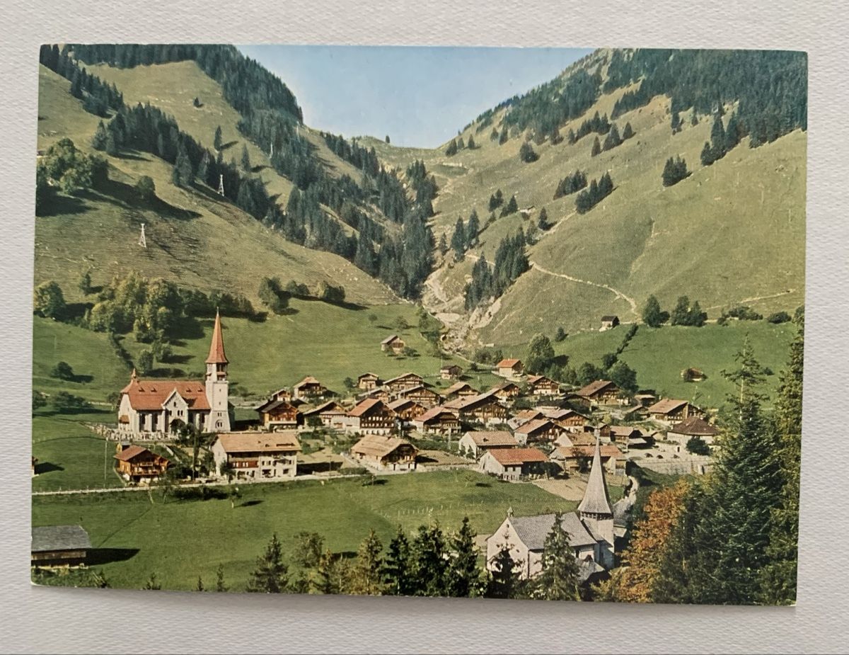 Cartoline postali: Ansichtskarten Schweiz - Jaun/Bellegarde FR – Usato da Düdingen venduto da polytropon_5 1