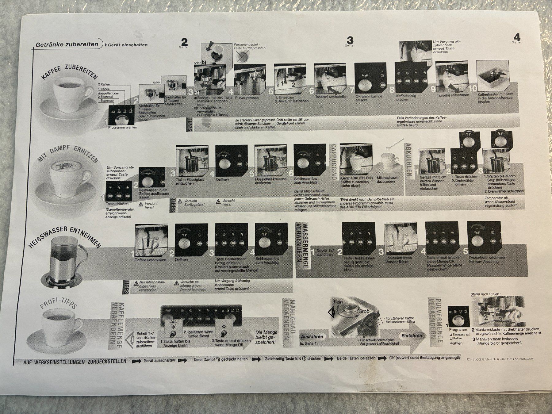 Electrolux Macchine per caffè & Macchine per espresso: Electrolux Profi Coffee Espresso- Siebträgermaschine Einbau – Usato da Schwarzenberg LU venduto da StevFrei91 8