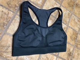 Top Reggiseno sportivo nero taglia M