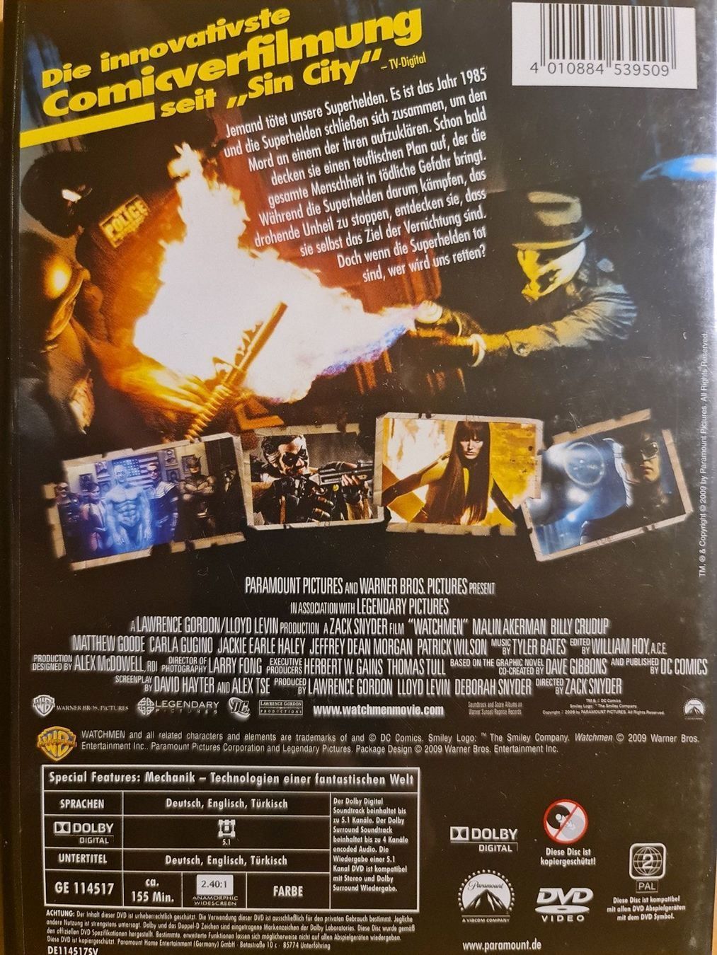 Alle DVDs: Watchmen – Gebraucht aus Dintikon von Vexi 1