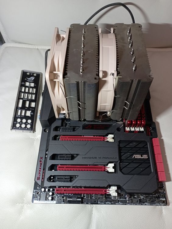 MB Maximus VI Formula +IO Blende, i7k CPU, 32GB RAM, Lüfter (Gebraucht ...