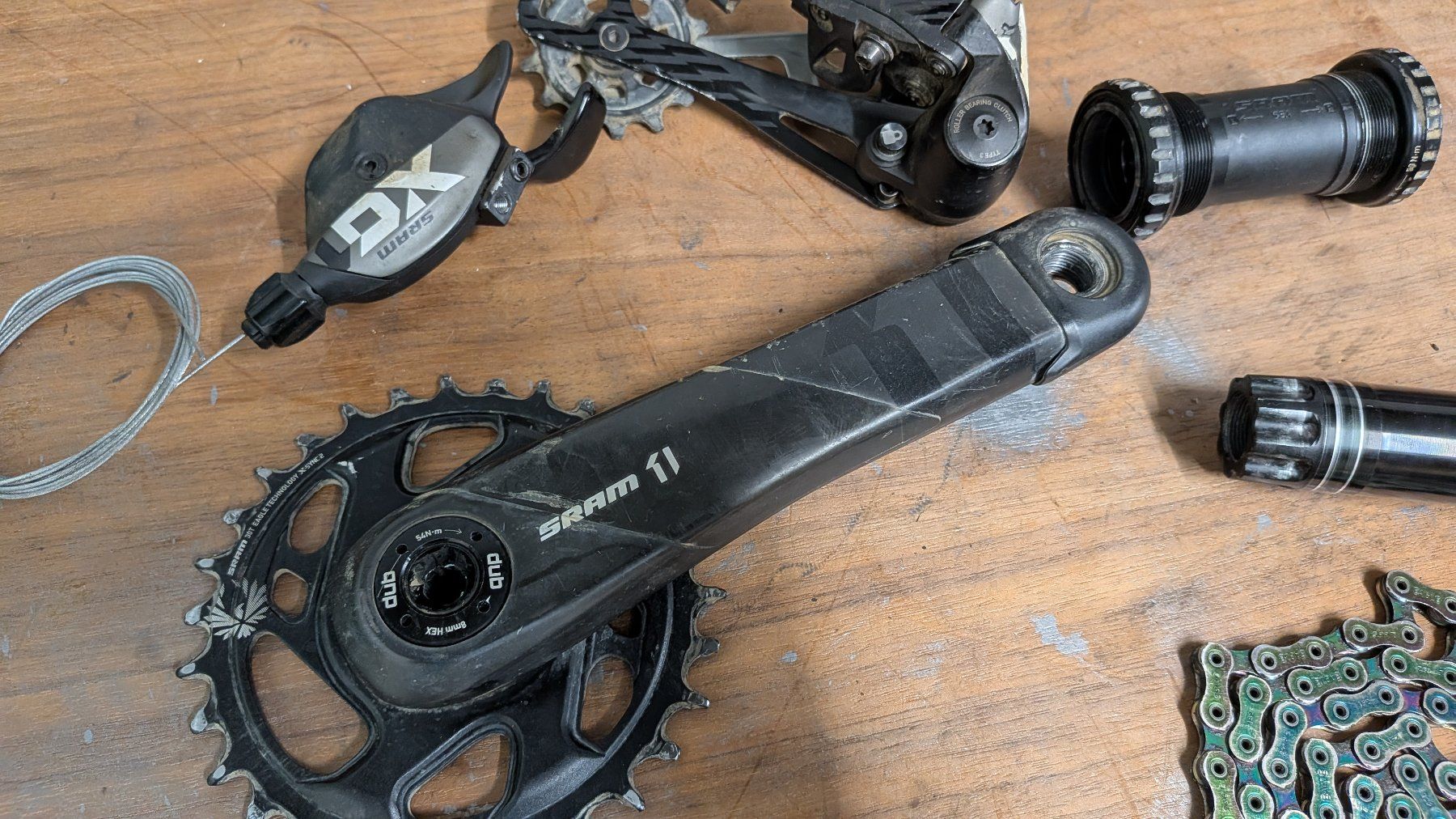 Sram Ersatzteile: SRAM X01 Eagle 12 Fach Komplettgruppe – Gebraucht aus Interlaken von Yeti_ 3