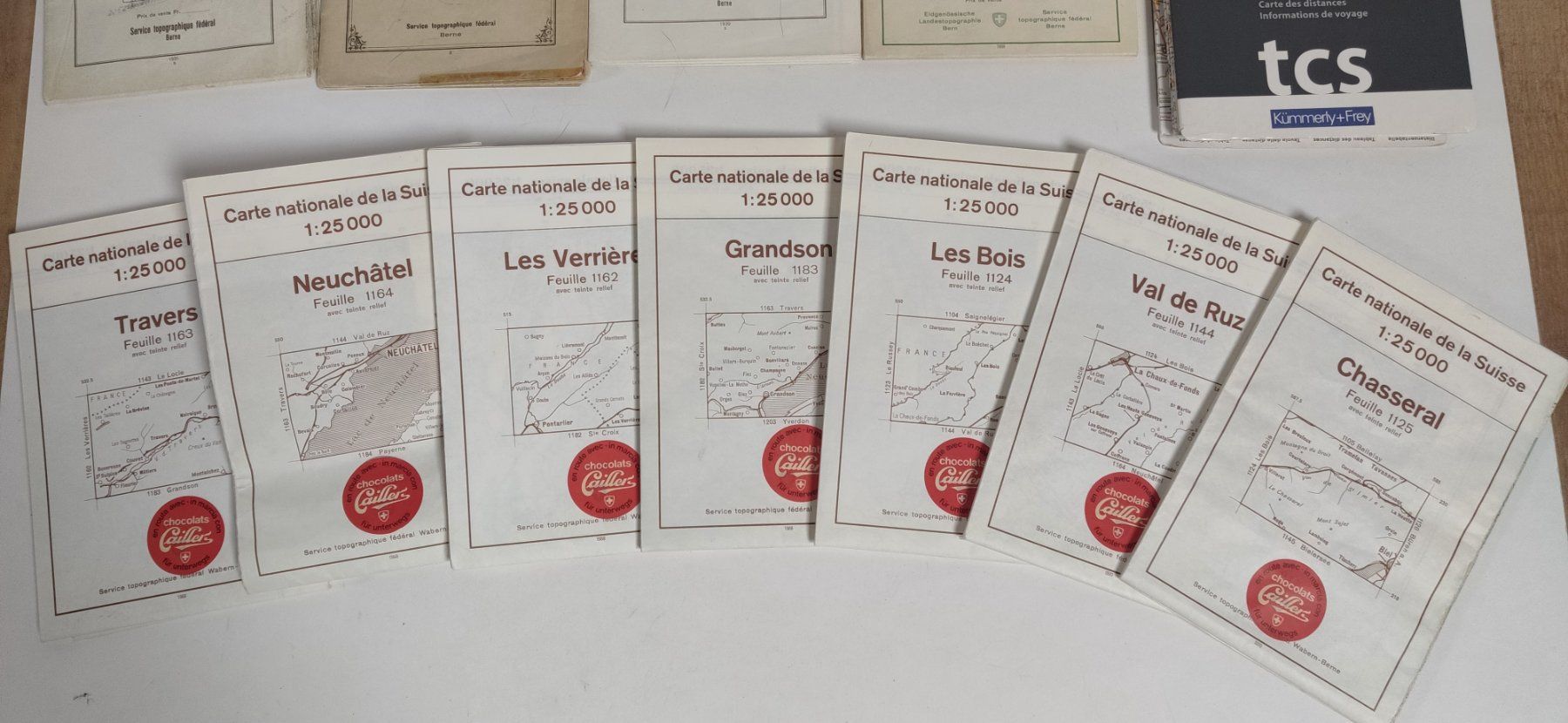 Cartoline: Différentes cartes de la Suisse, 1968, 1970. – Usato da Lamboing venduto da Qtrica 1