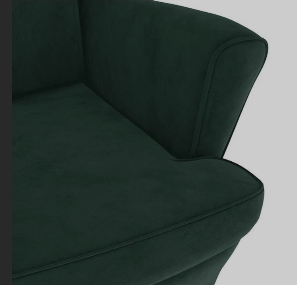 Vidaxl Fauteuils: VidaXL Sessel Dunkelgrün Samt – Neuf avec emballage d'origine à Wengi b. Büren par NeReida88 5