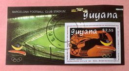 Briefmarken aus Guyana 1989 Olympische Spiele – Barcelona 