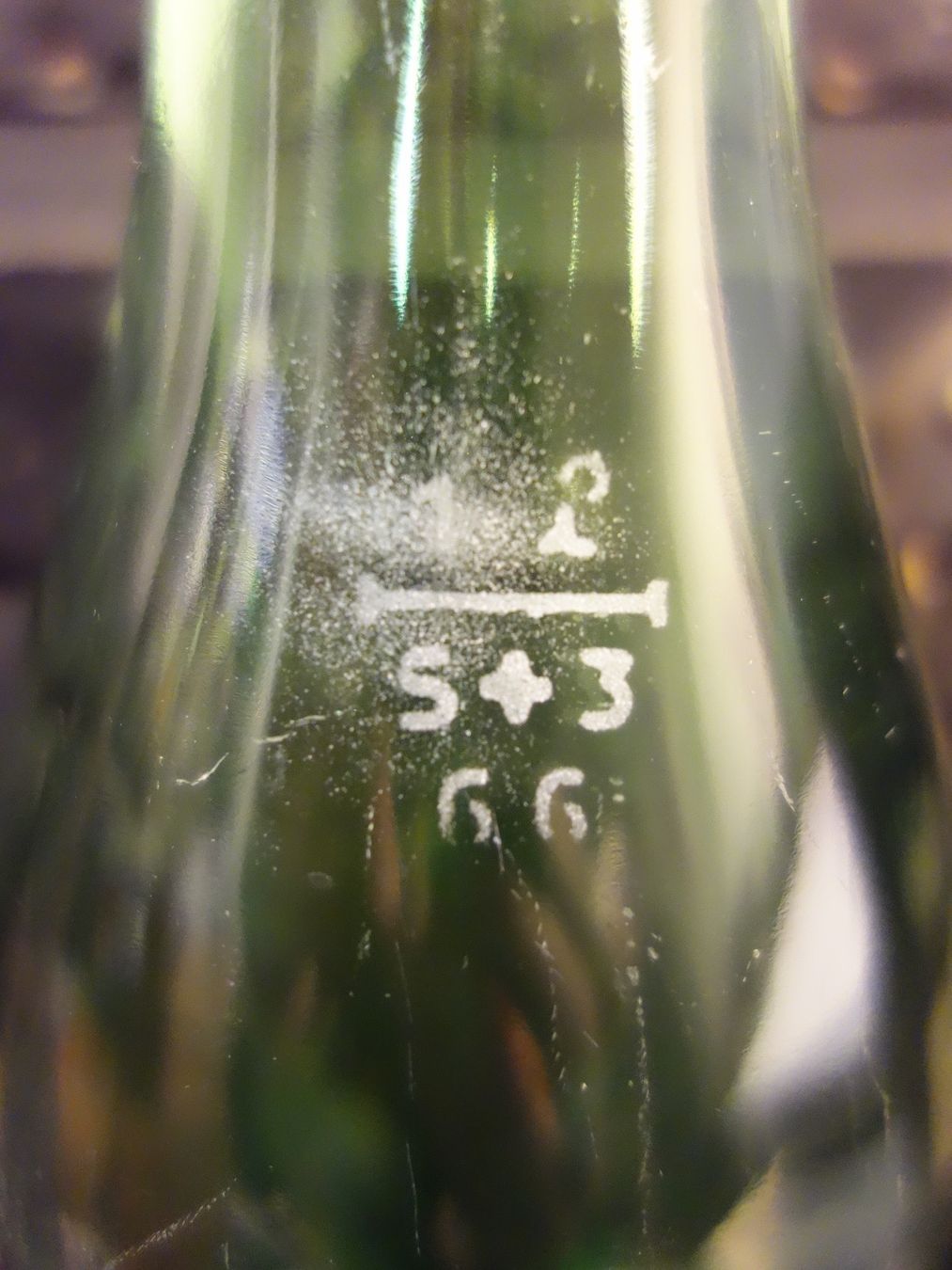 Bicchieri, Caraffe & Bottiglie: Flasche Bügelverschluss 1966 SIEGWART – Usato da Kerzers venduto da Flaschenposten 6