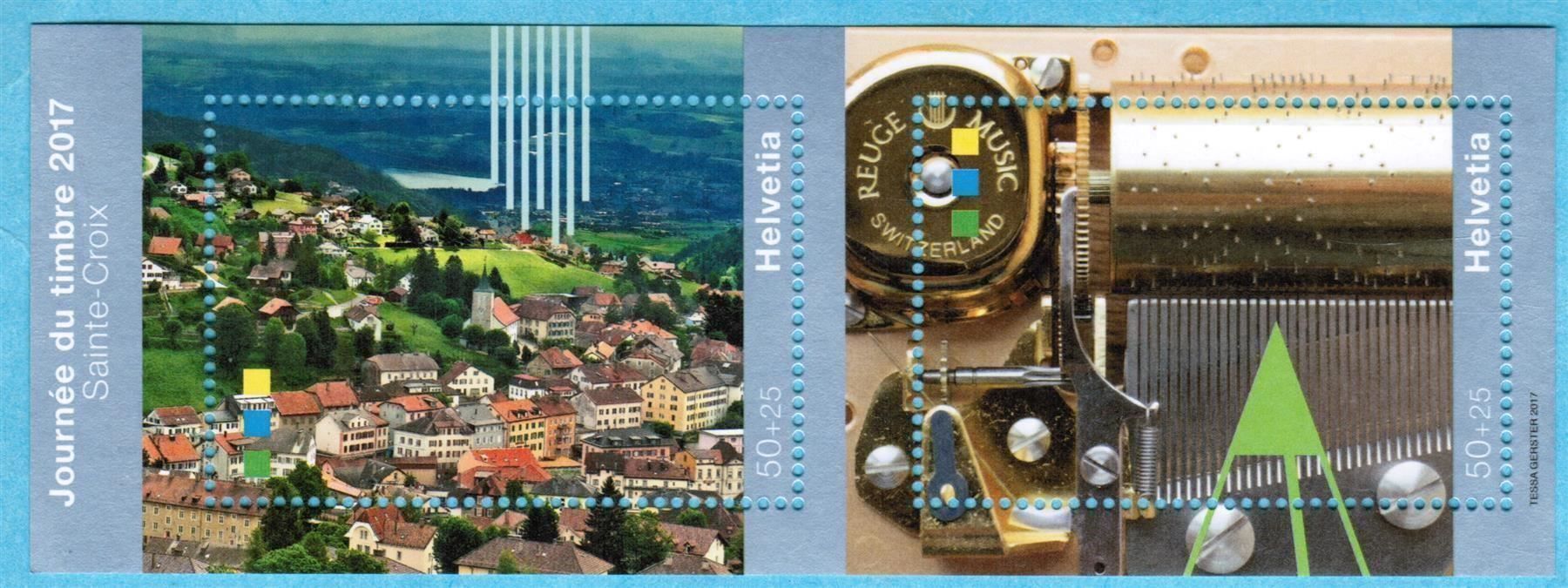 Alle Briefmarken: 2017  S'Block   Sainte-Croix  Tag der Briefmarke postfrisch – Neu (gemäss Beschreibung) aus Mellingen von Ginger