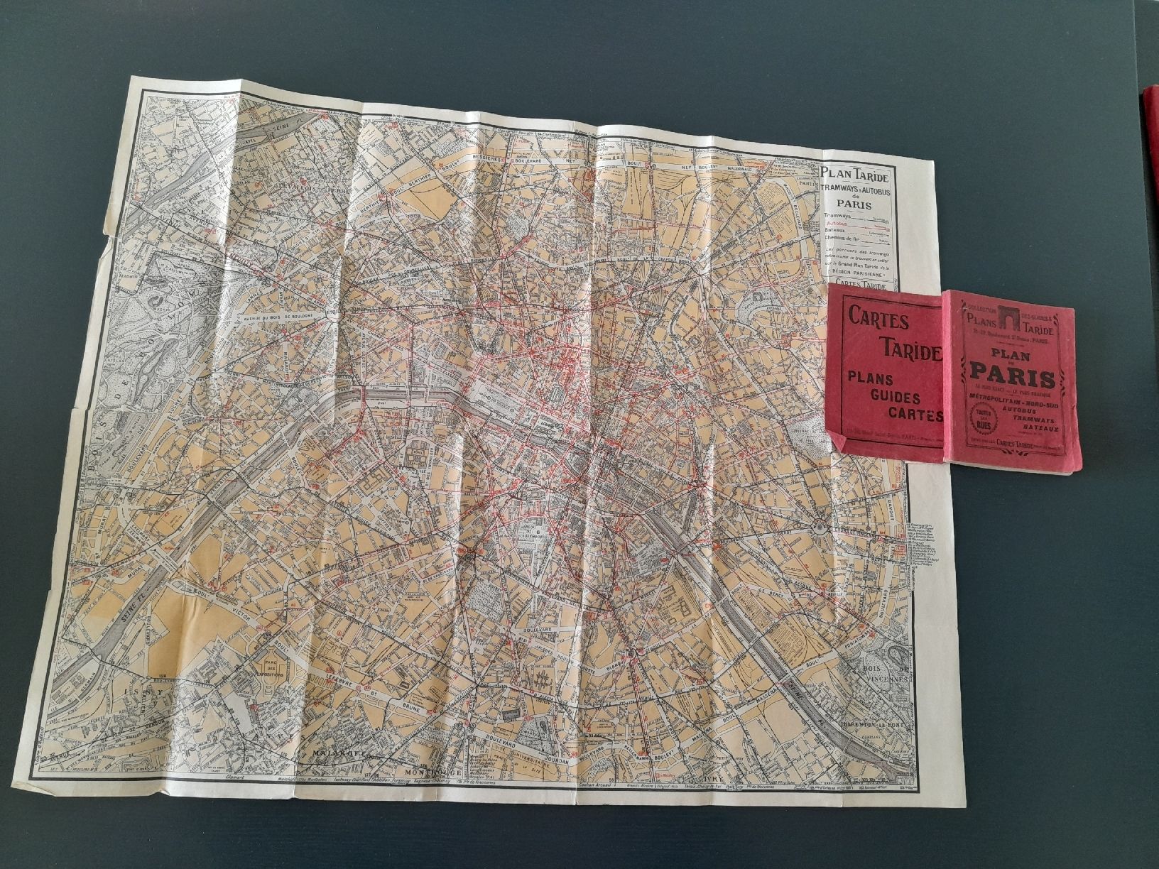 Cartine & Atlanti: Antiker Stadtplan Paris von 1937 – Usato da Bern venduto da bue_5s5b 2
