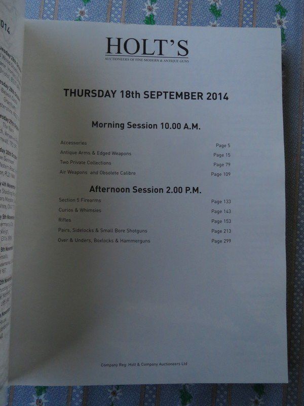 Libri: HOLT's Auktionskatalog 18.09.2014 – Usato da Olten venduto da Maniac63 2