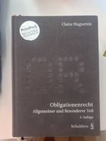 Lehrbuch Obligationenrecht Claire Huguenin 3. Auflage