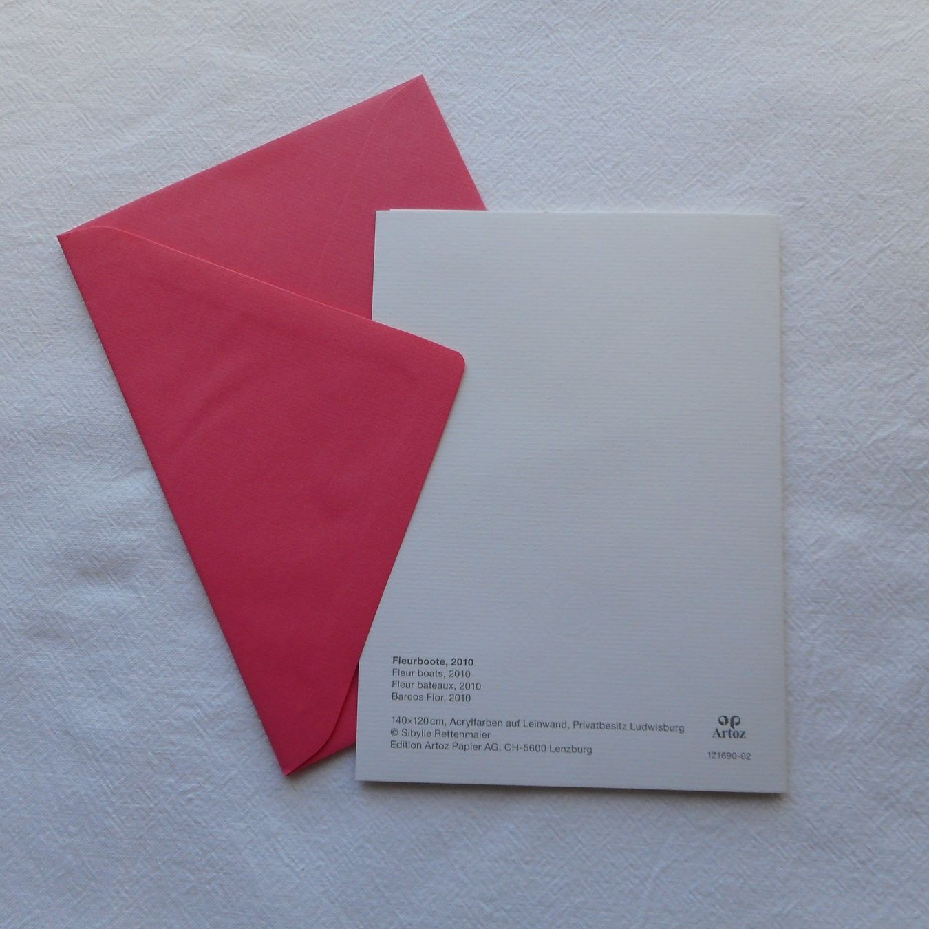 Cartoline postali: Kunstkarte - Sibylle Rettenmaier – Nuovo e nell'imballaggio originale da Niederlenz venduto da Berghem 1