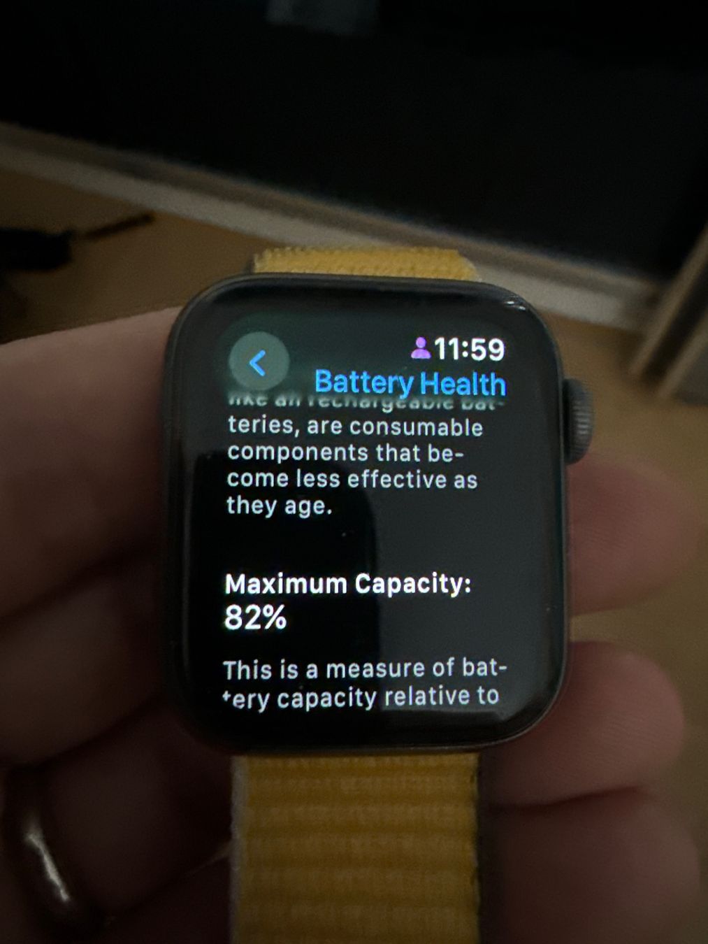 Apple Smartwatch: Apple Watch Series 5 - GPS - Space Gray - 40mm - Used – Usato da Unterägeri venduto da Tommtes 3