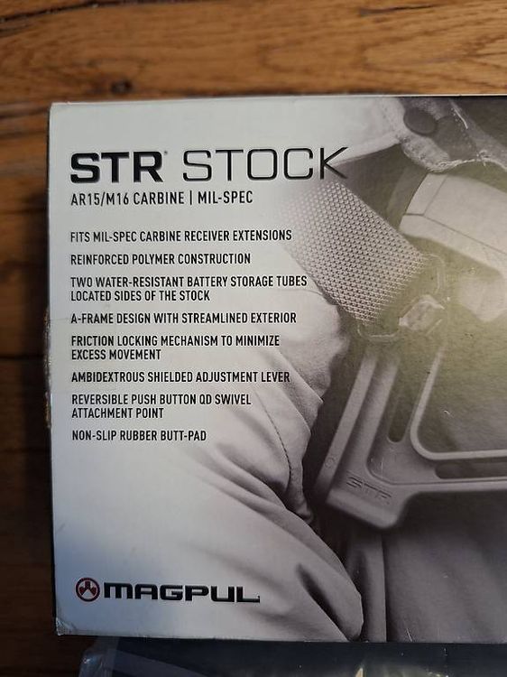 Magpul STR Stock AR15/M16 Carabine / Mil-Spec (Gebraucht) in Boniswil ...