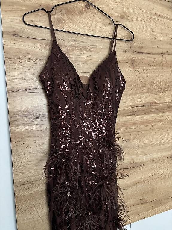 Vestiti: Abendkleid mit Federn  Grösse 34 – Usato da Thun venduto da van_jch8 2