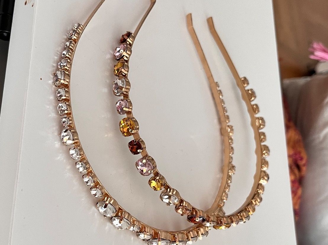 Accessori per capelli: Zara Rhinestone Hairbands – Nuovo (secondo la descrizione) da Affoltern am albis venduto da onlyrose123 3