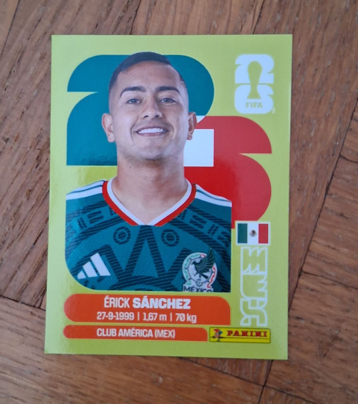 Panini Cartes à collectionner: WM- Panini 2026 Sticker Érick Sanchez – D'occasion à Zürich par Pryter