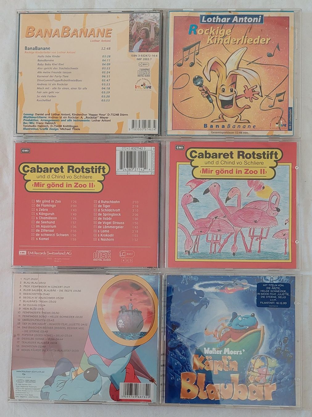 CD: 6 CD Kinder Musik, auch einzeln möglich – Usato da Uitikon Waldegg venduto da Smeragol 1