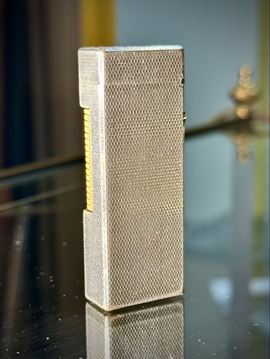 Dunhill Feuerzeuge: Dunhill Rollagas Silver & Gold – Gebraucht aus Zürich von RatsTreasure 7