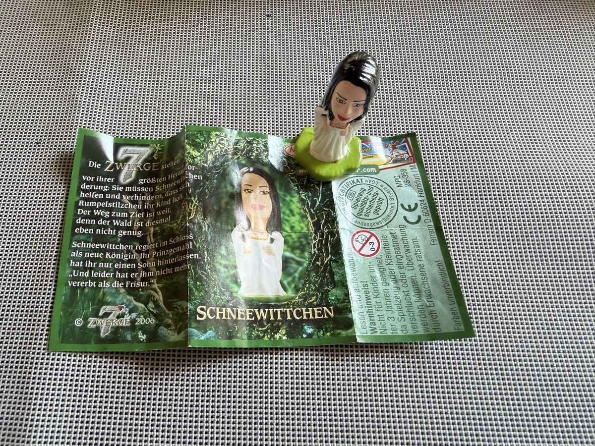 Statuette: Kinder Überraschung Schneewittchen Figur – Nuovo e nell'imballaggio originale da Unterkulm venduto da Onefrog 3