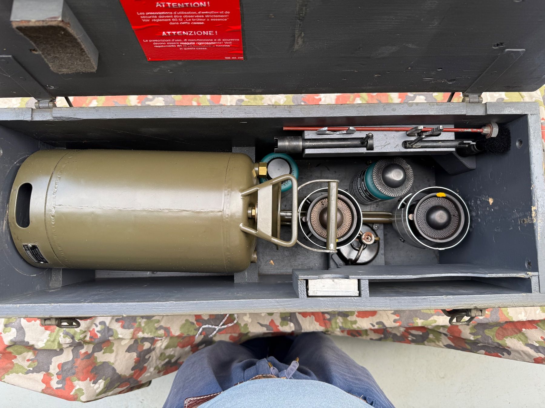 Elettrodomestici da cucina: Benzinvergaser Brenner CH Militär – Usato da Dussnang venduto da Iomega 1