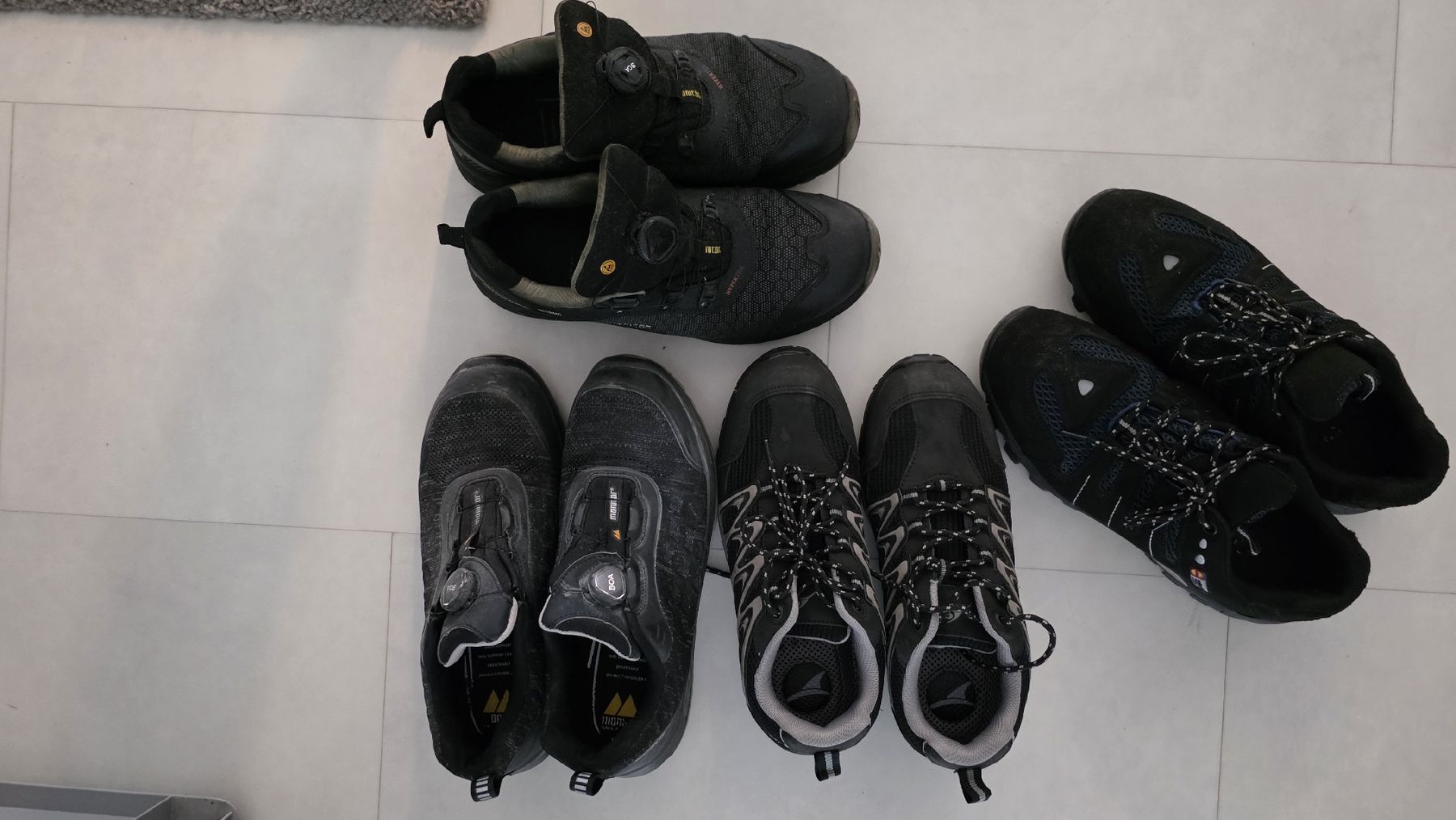 Scarpe da uomo: 4 paar Arbeitsschuhe in grösse 42.5/43 – Usato da Volketswil venduto da Salvatorevinci 5