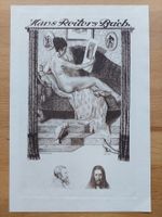 Exlibris Stanislav Kulhanek - Original Radierung 1917