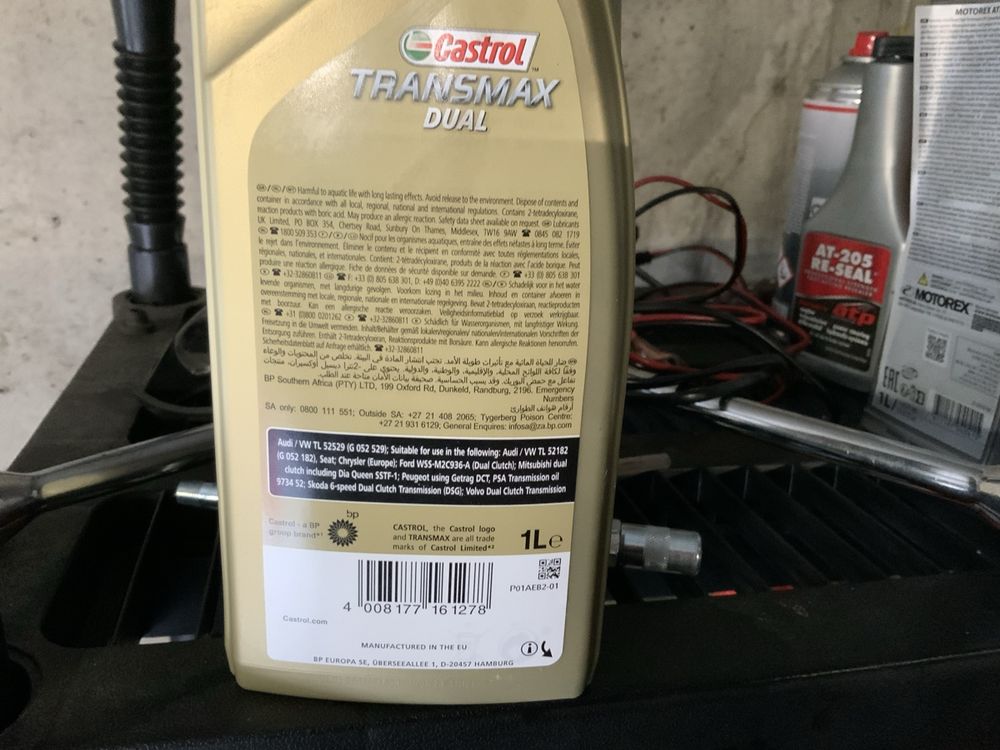 Castrol Transmax Dual gear oil 1 Liter (Neu und originalverpackt) in ...