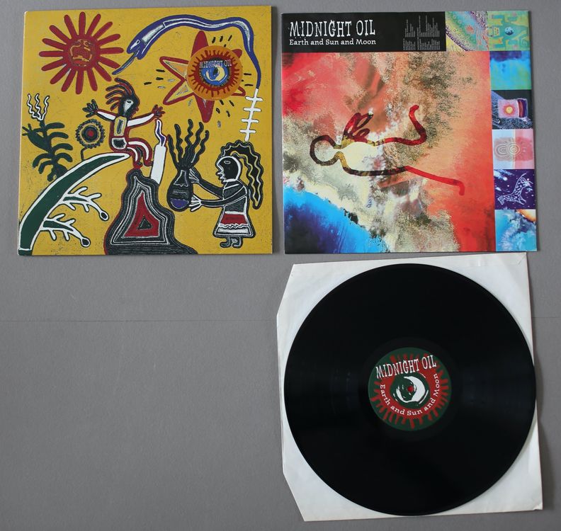 LP, Midnight Oil, Earth and Sun and Moon, Europe 1993 Kaufen auf Ricardo