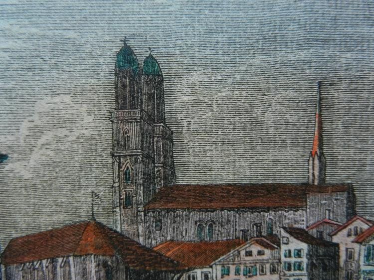 Stiche: Zürich koloriert – Gebraucht aus Risch von Rischli15 7