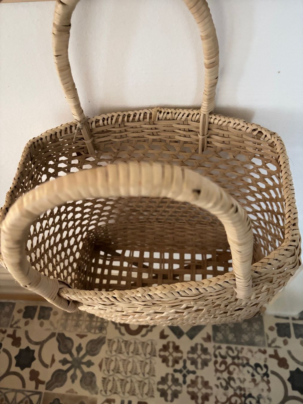 Taschen: Einkaufskorb, Grösse M rattan baskets – Gebraucht aus Neuenhof von UmaCasa 1