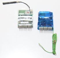 Empfänger 40MHz FM PPM 8-Kanal, 2 Stück