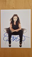 Olivia Wilde, Original Autogramm auf Grossfoto in Farbe