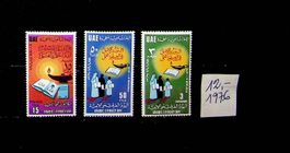 ÉMIRATS ARABES UNIS SÉRIE 1976 NEUVE. COTE 12 EUROS /U692