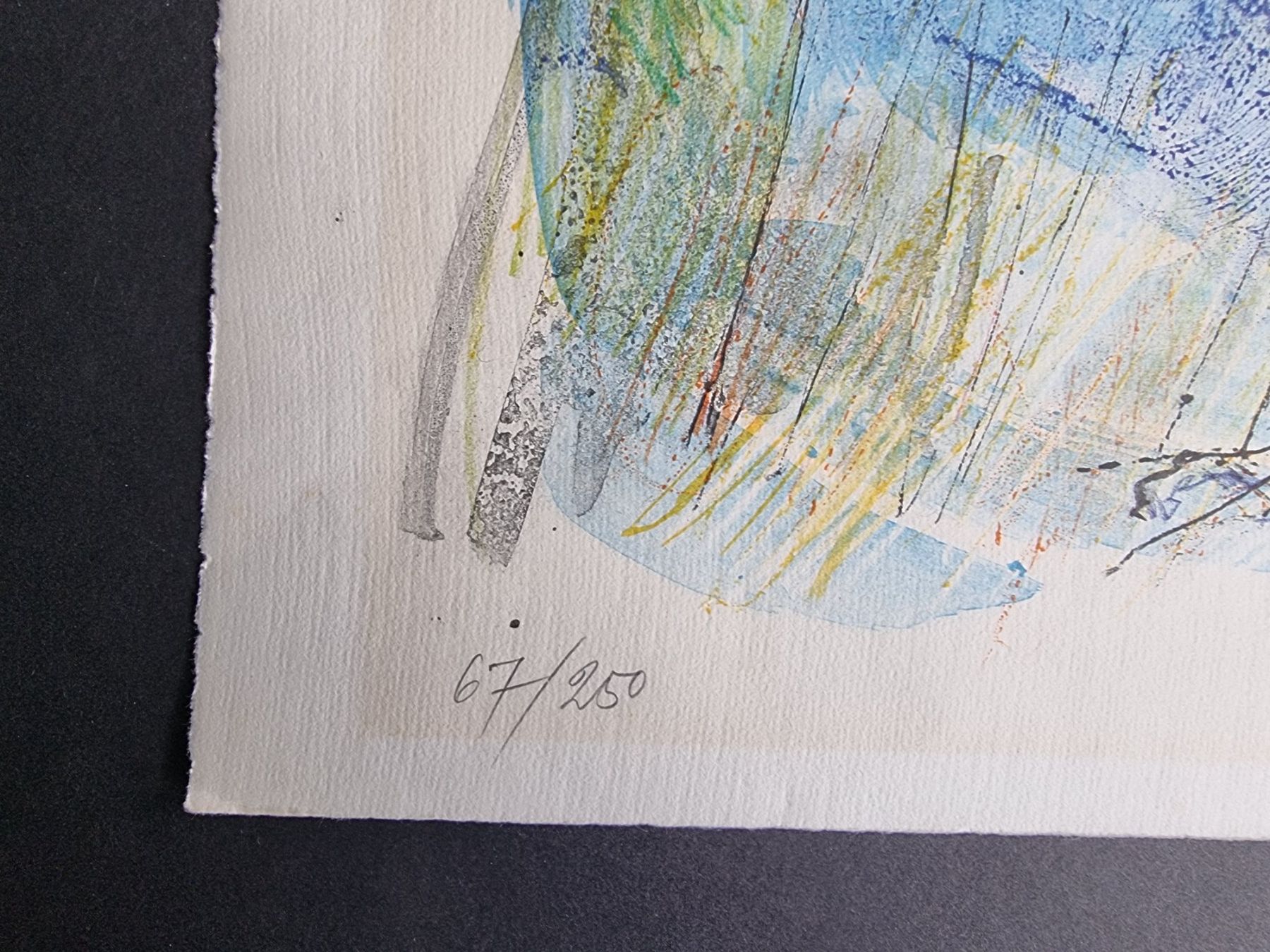 Grafica & Litografie: FRITZ HUG LITHOGRAPHIE SIGNIERT NUMMERIERT – Usato da Gersau venduto da grafik-kunst 3
