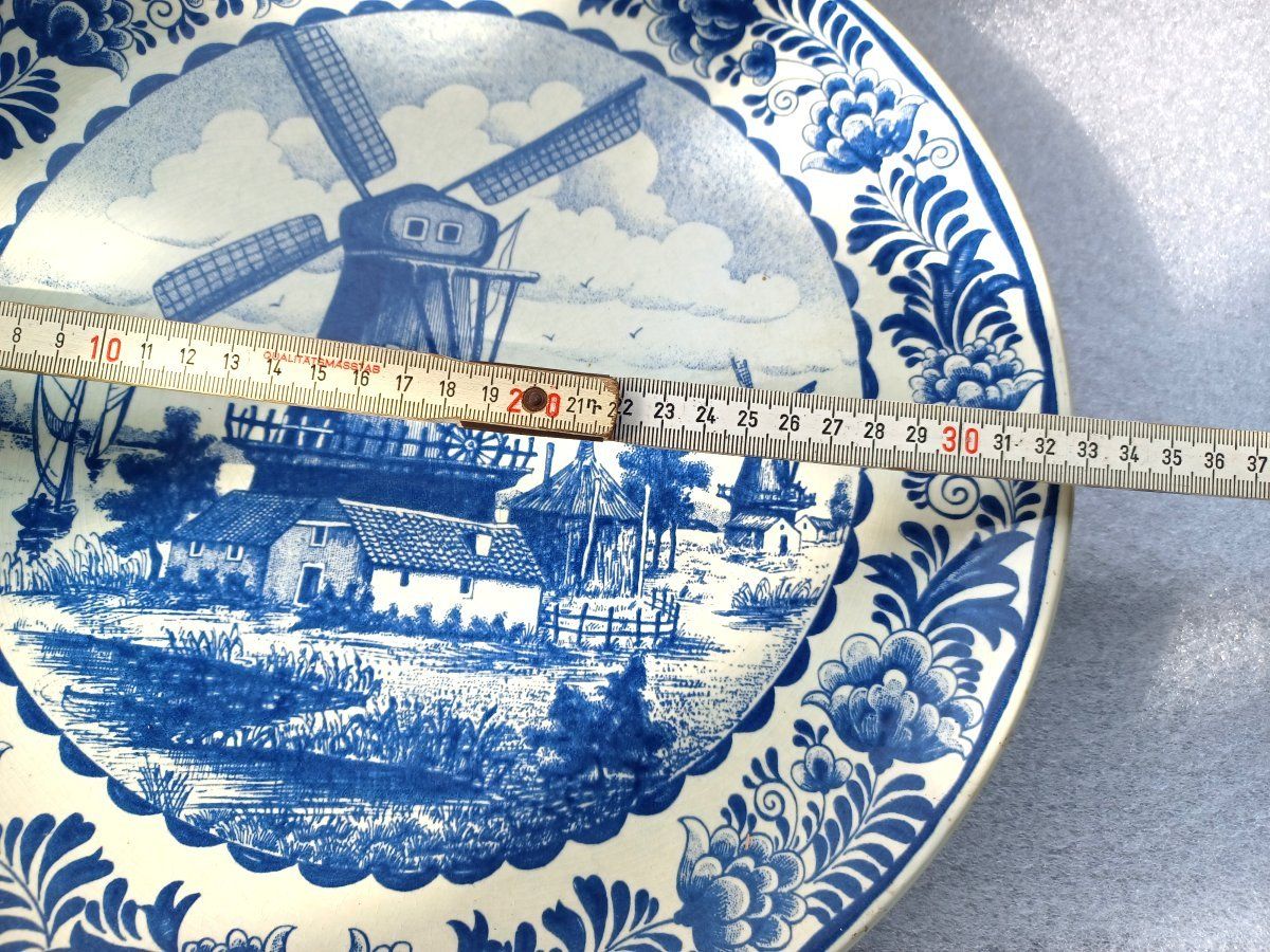 Piatti di portata: DELFTS Blau Platte 33cm -E63 – Usato da Morges venduto da vimajes12 3